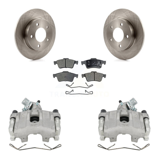 [Arrière] Disque et plaquette de frein pour 2004-2005 Mazda 3 2.0L KC8-100280T