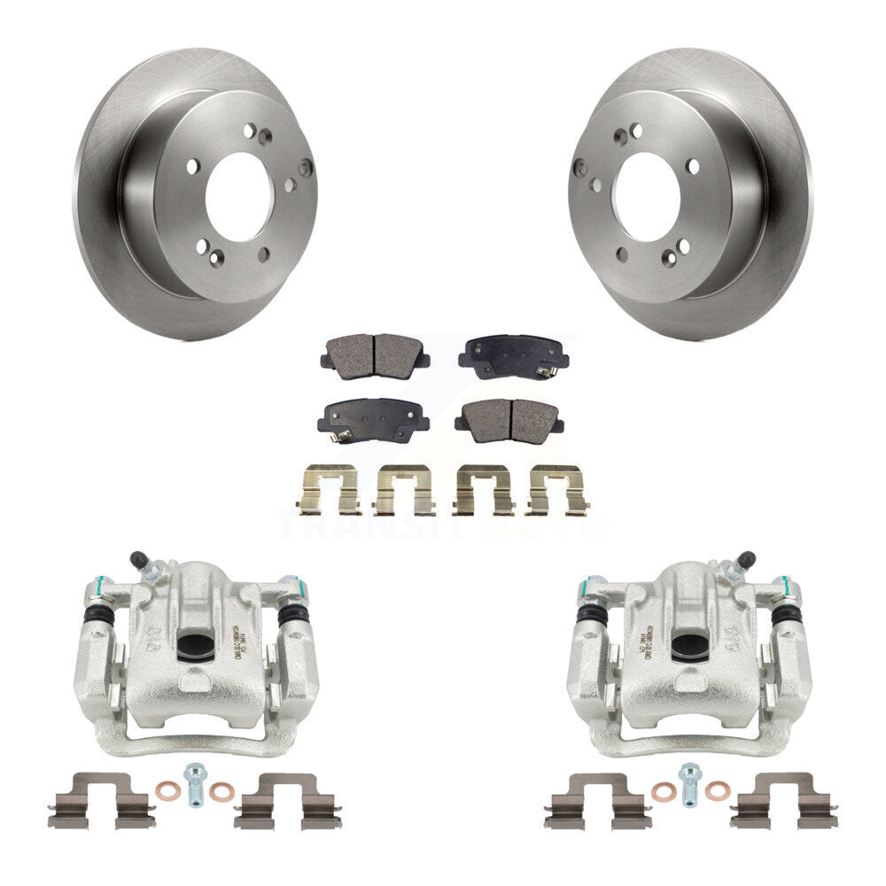 [Arrière] Disque et plaquette de frein pour 2009-2010 Hyundai Sonata 2.4L KC8-100285T