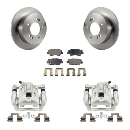 [Arrière] Disque et plaquette de frein pour 2009-2010 Hyundai Sonata 2.4L KC8-100285T