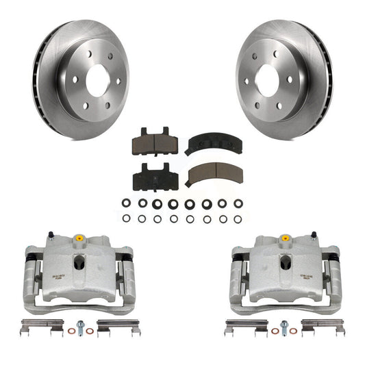 [Avant] Disque et plaquette de frein pour 2000 Chevrolet Tahoe 4WD with 5.3L/4.8L KC8-100287C