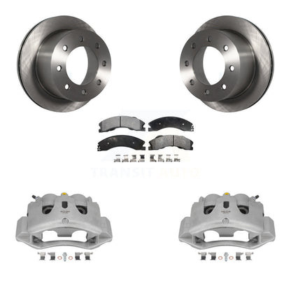 [Arrière] Disque et plaquette de frein pour GMC Sierra 3500 HD Chevrolet Silverado KC8-100291T