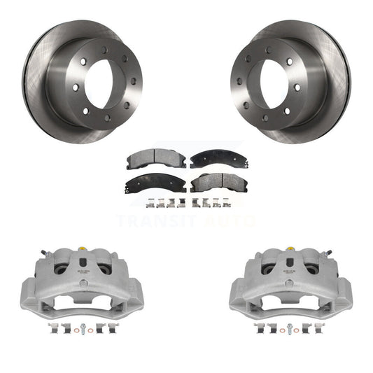 [Arrière] Disque et plaquette de frein pour GMC Sierra 3500 HD Chevrolet Silverado KC8-100291T