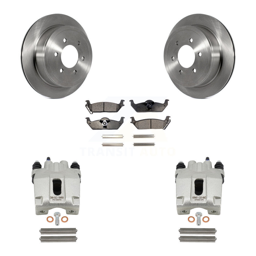 [Arrière] Disque et plaquette de frein pour Ford F-150 Lincoln Mark LT KC8-100292T