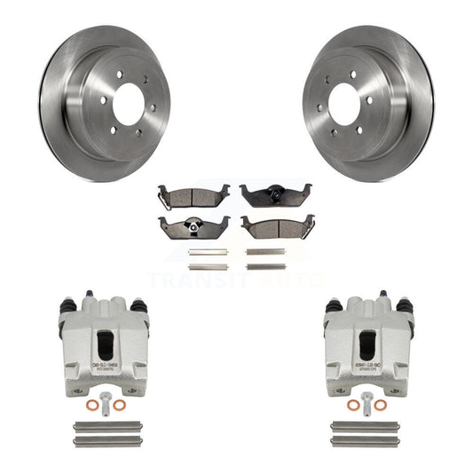 [Arrière] Disque et plaquette de frein pour Ford F-150 Lincoln Mark LT KC8-100292T