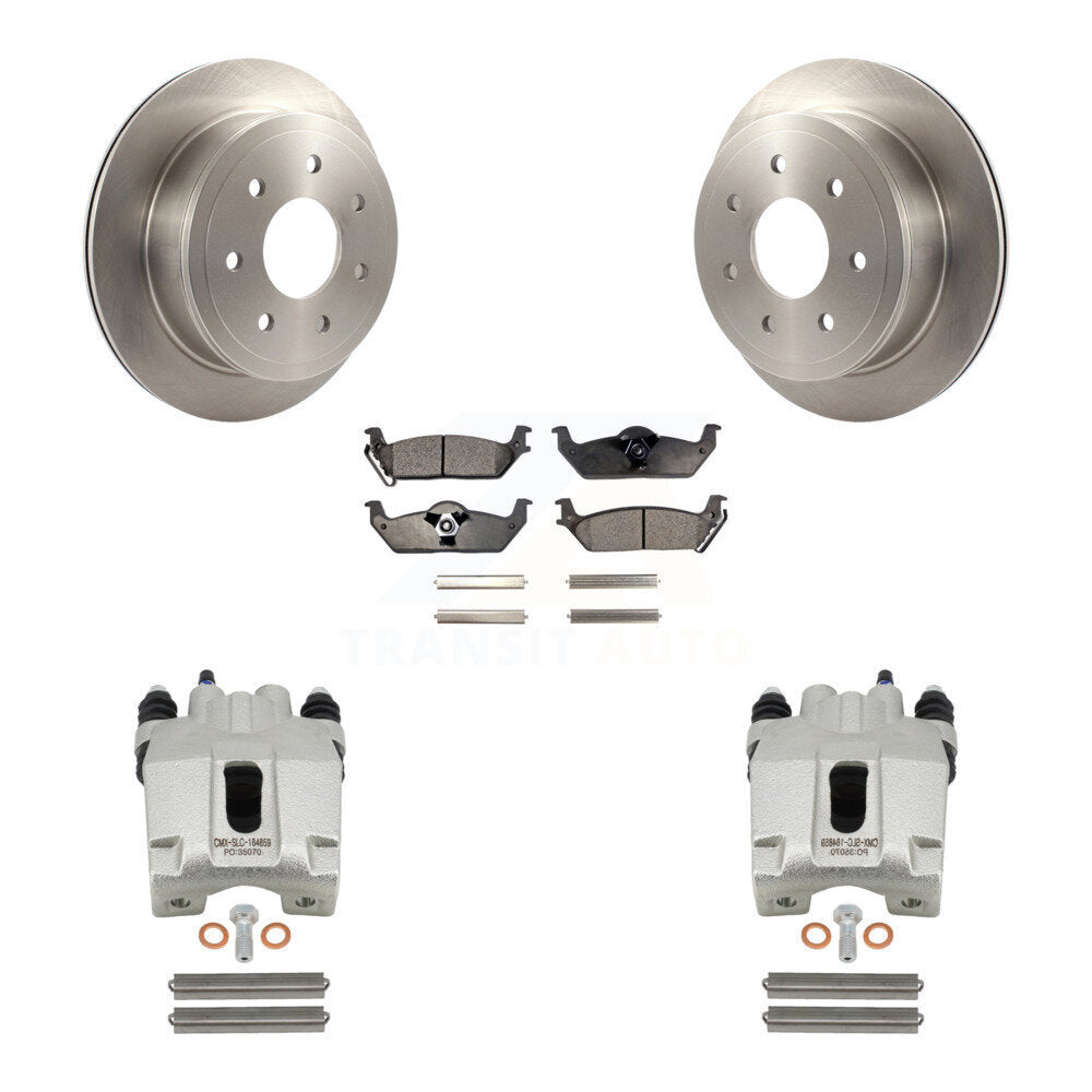 [Arrière] Disque et plaquette de frein pour Ford F-150 Lincoln Mark LT KC8-100293T