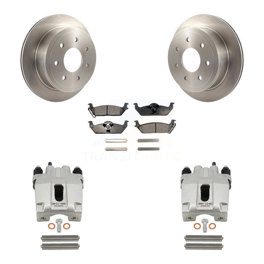 [Arrière] Disque et plaquette de frein pour Ford F-150 Lincoln Mark LT KC8-100293T