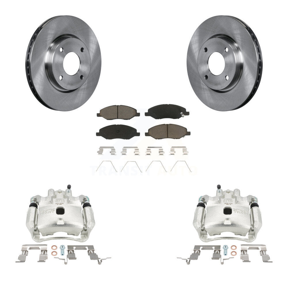 [Avant] Disque et plaquette de frein pour 2008 Nissan Versa 4-Wheel ABS KC8-100294C