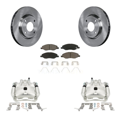 [Avant] Disque et plaquette de frein pour 2008 Nissan Versa 4-Wheel ABS KC8-100294C