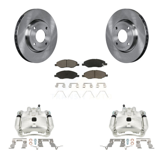 [Avant] Disque et plaquette de frein pour 2008 Nissan Versa 4-Wheel ABS KC8-100294C
