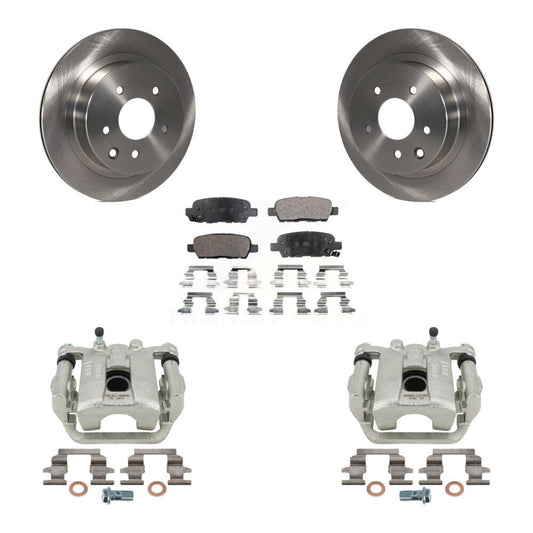 [Arrière] Disque et plaquette de frein pour Nissan Rogue Sport Qashqai LEAF KC8-100298T