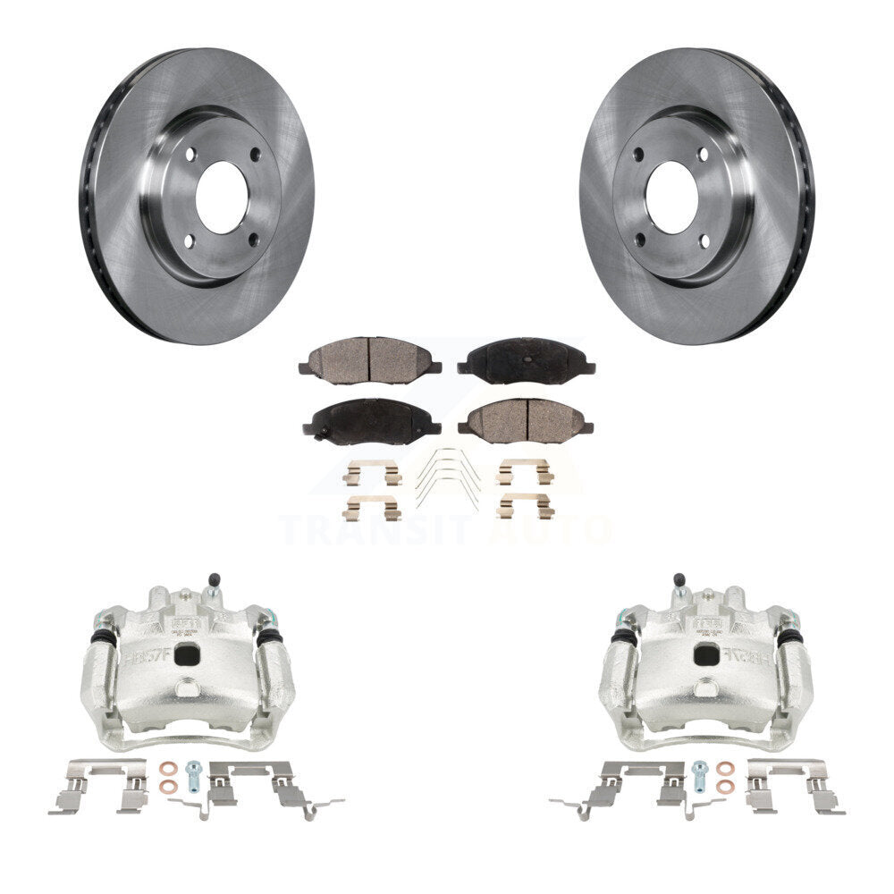 [Avant] Disque et plaquette de frein pour 2008 Nissan Versa 4-Wheel ABS KC8-100299P