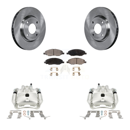 [Avant] Disque et plaquette de frein pour 2008 Nissan Versa 4-Wheel ABS KC8-100299P