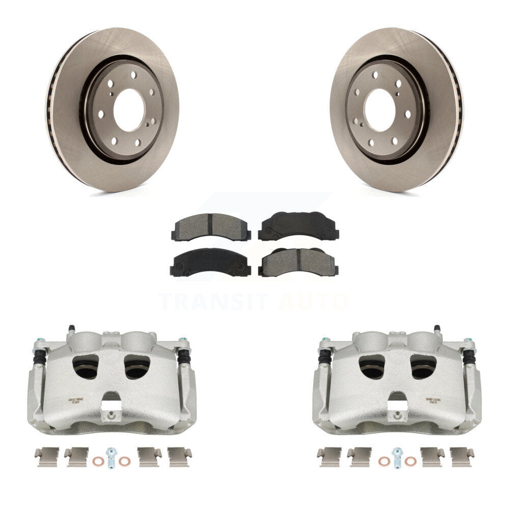 [Avant] Disque et plaquette de frein pour 12-14 Ford F-150 With 7 Lug Wheels KC8-100299S