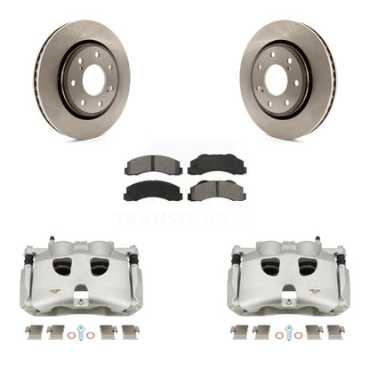 [Avant] Disque et plaquette de frein pour 12-14 Ford F-150 With 7 Lug Wheels KC8-100299S