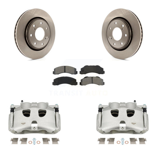 [Avant] Disque et plaquette de frein pour 12-14 Ford F-150 With 7 Lug Wheels KC8-100299S