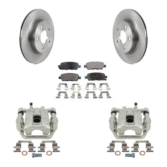 [Arrière] Disque et plaquette de frein pour Nissan Rogue Sport LEAF KC8-100299T