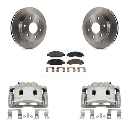 [Avant] Disque et plaquette de frein pour 07 GMC Sierra 1500 Disc rear brakes KC8-100302P