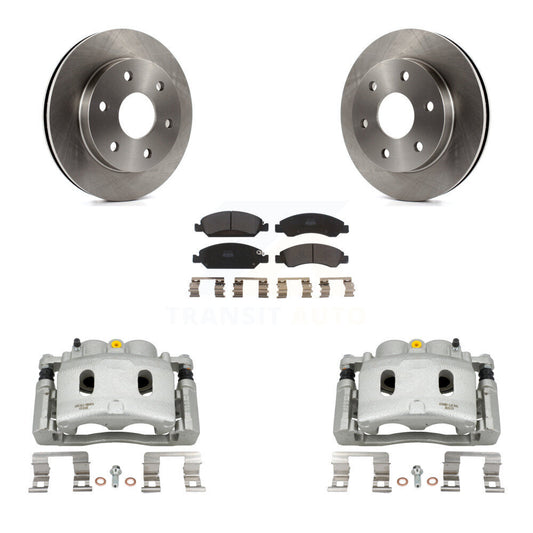 [Avant] Disque et plaquette de frein pour 07 GMC Sierra 1500 Disc rear brakes KC8-100302P