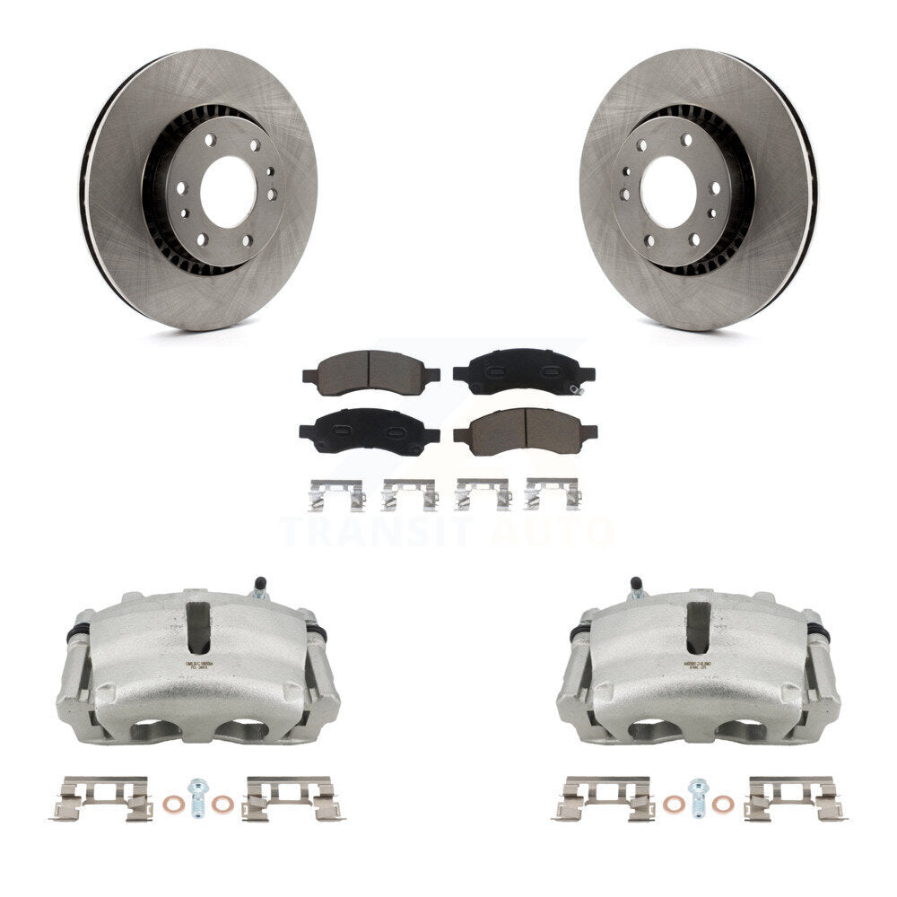 [Avant] Disque et plaquette de frein pour Chevrolet Trailblazer GMC Envoy XL EXT KC8-100308C