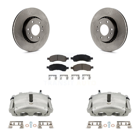 [Avant] Disque et plaquette de frein pour Chevrolet Trailblazer GMC Envoy XL EXT KC8-100308C
