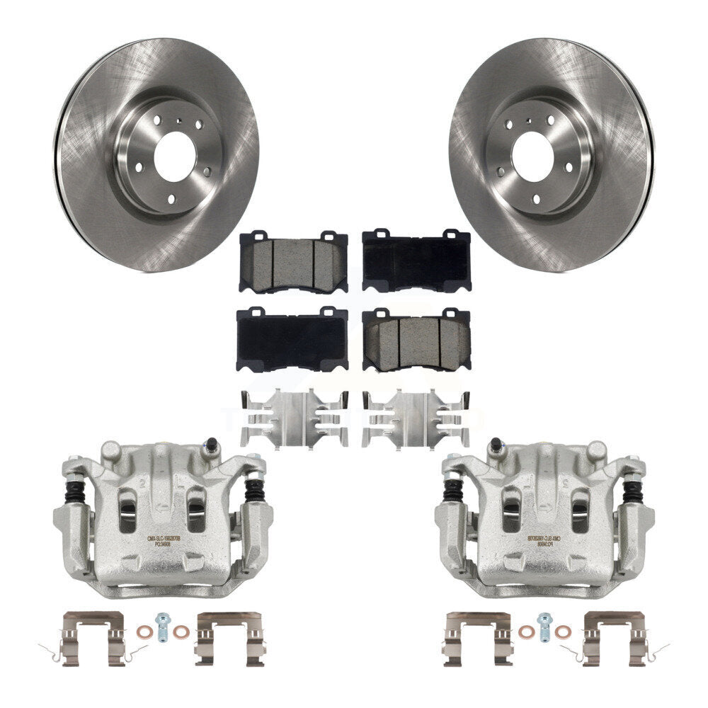 [Avant] Disque et plaquette de frein pour 09-13 INFINITI G37 AWD With Brembo Brakes KC8-100314C