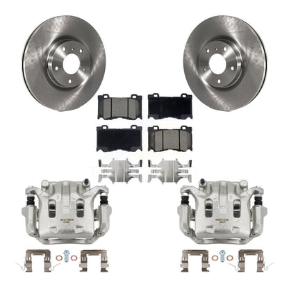 [Avant] Disque et plaquette de frein pour 09-13 INFINITI G37 AWD With Brembo Brakes KC8-100314C