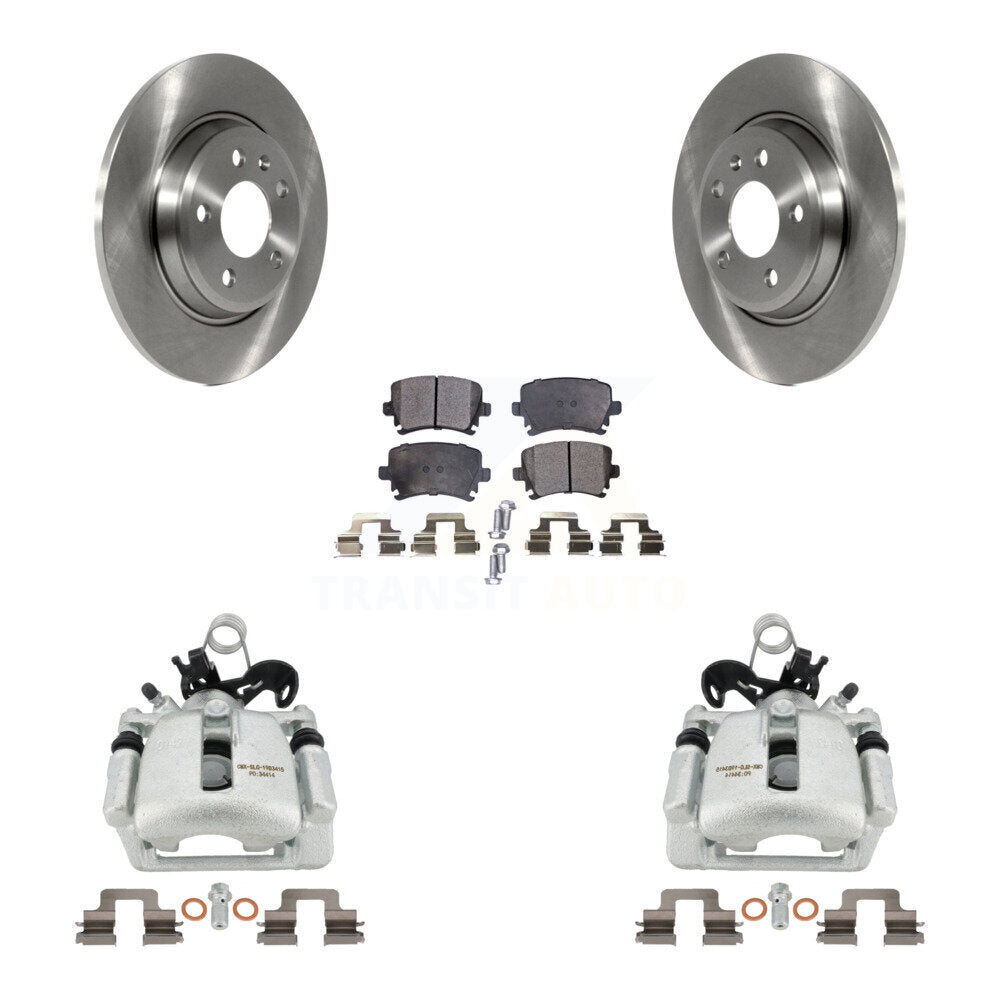[Arrière] Disque et plaquette de frein pour 2009 Audi A4 Quattro Convertible KC8-100321T