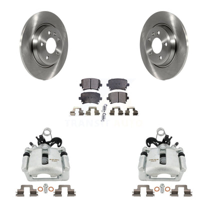 [Arrière] Disque et plaquette de frein pour 2009 Audi A4 Quattro Convertible KC8-100321T