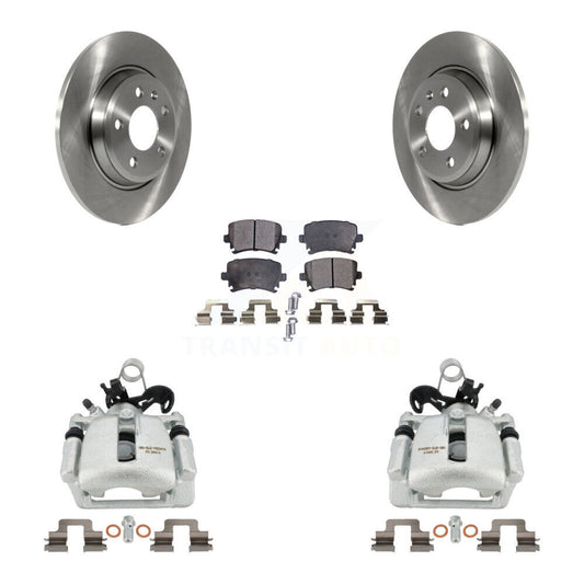 [Arrière] Disque et plaquette de frein pour 2009 Audi A4 Quattro Convertible KC8-100321T
