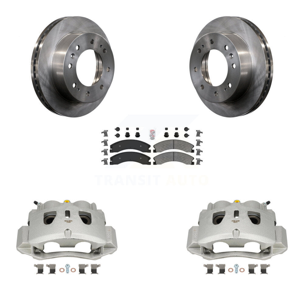 [Avant] Disque et plaquette de frein pour GMC Chevrolet Sierra 2500 HD 3500 KC8-100323N
