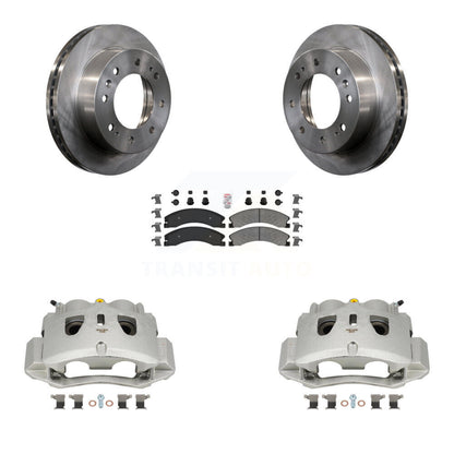 [Avant] Disque et plaquette de frein pour GMC Chevrolet Sierra 2500 HD 3500 KC8-100323N