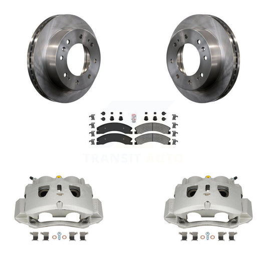 [Avant] Disque et plaquette de frein pour GMC Chevrolet Sierra 2500 HD 3500 KC8-100323N