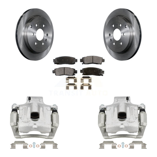 [Arrière] Disque et plaquette de frein pour GMC Acadia Buick Enclave Chevrolet Traverse KC8-100323T
