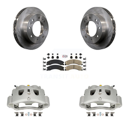 [Avant] Disque et plaquette de frein pour GMC Chevrolet Sierra 2500 HD Silverado KC8-100324N