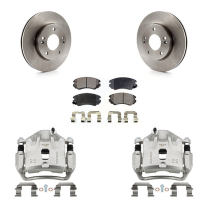 [Avant] Disque et plaquette de frein pour 2010-2011 Kia Soul 1.6L KC8-100324P