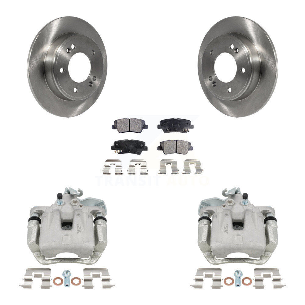 [Arrière] Disque et plaquette de frein pour 2014-2016 Kia Soul KC8-100324T