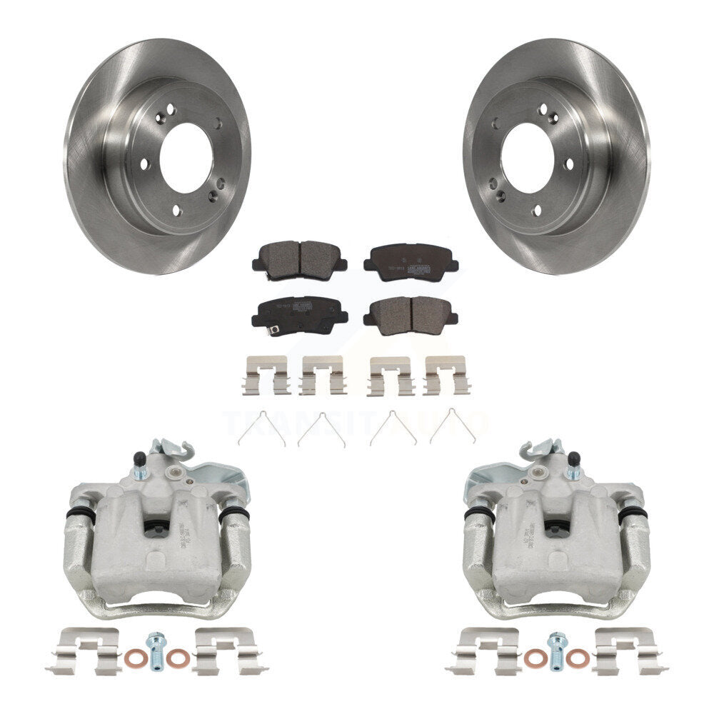 [Arrière] Disque et plaquette de frein pour 2017-2018 Kia Soul KC8-100325T