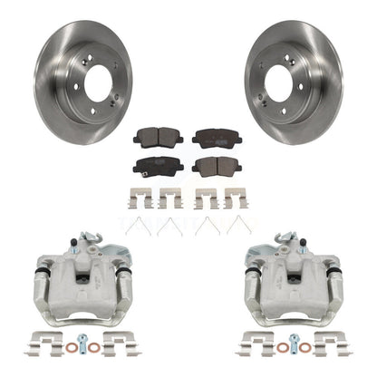 [Arrière] Disque et plaquette de frein pour 2017-2018 Kia Soul KC8-100325T