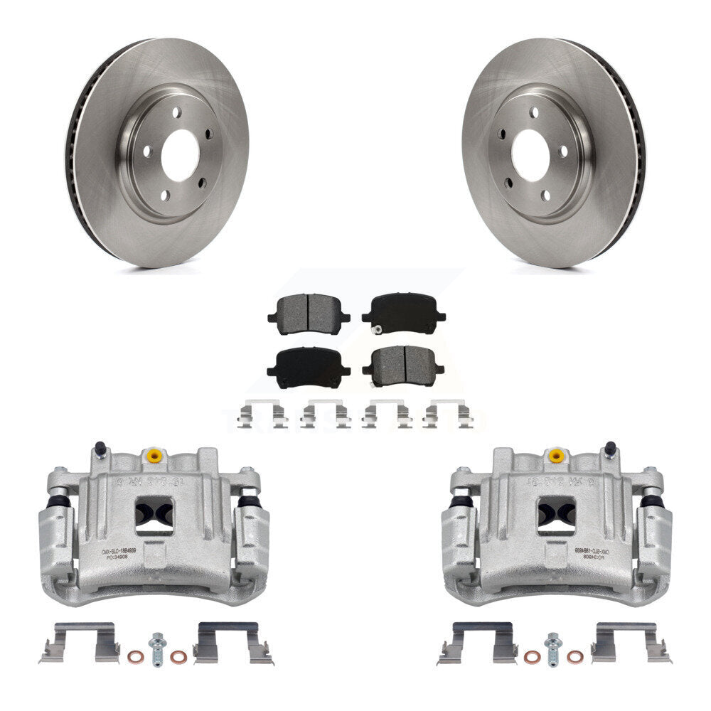 [Avant] Disque et plaquette de frein pour Pontiac G6 With Dual Piston KC8-100328S