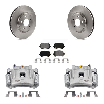 [Avant] Disque et plaquette de frein pour Pontiac G6 With Dual Piston KC8-100328S