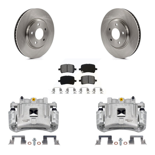 [Avant] Disque et plaquette de frein pour Pontiac G6 With Dual Piston KC8-100328S
