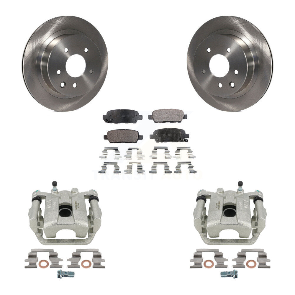 [Arrière] Disque et plaquette de frein pour Nissan Rogue X-Trail Select KC8-100338T