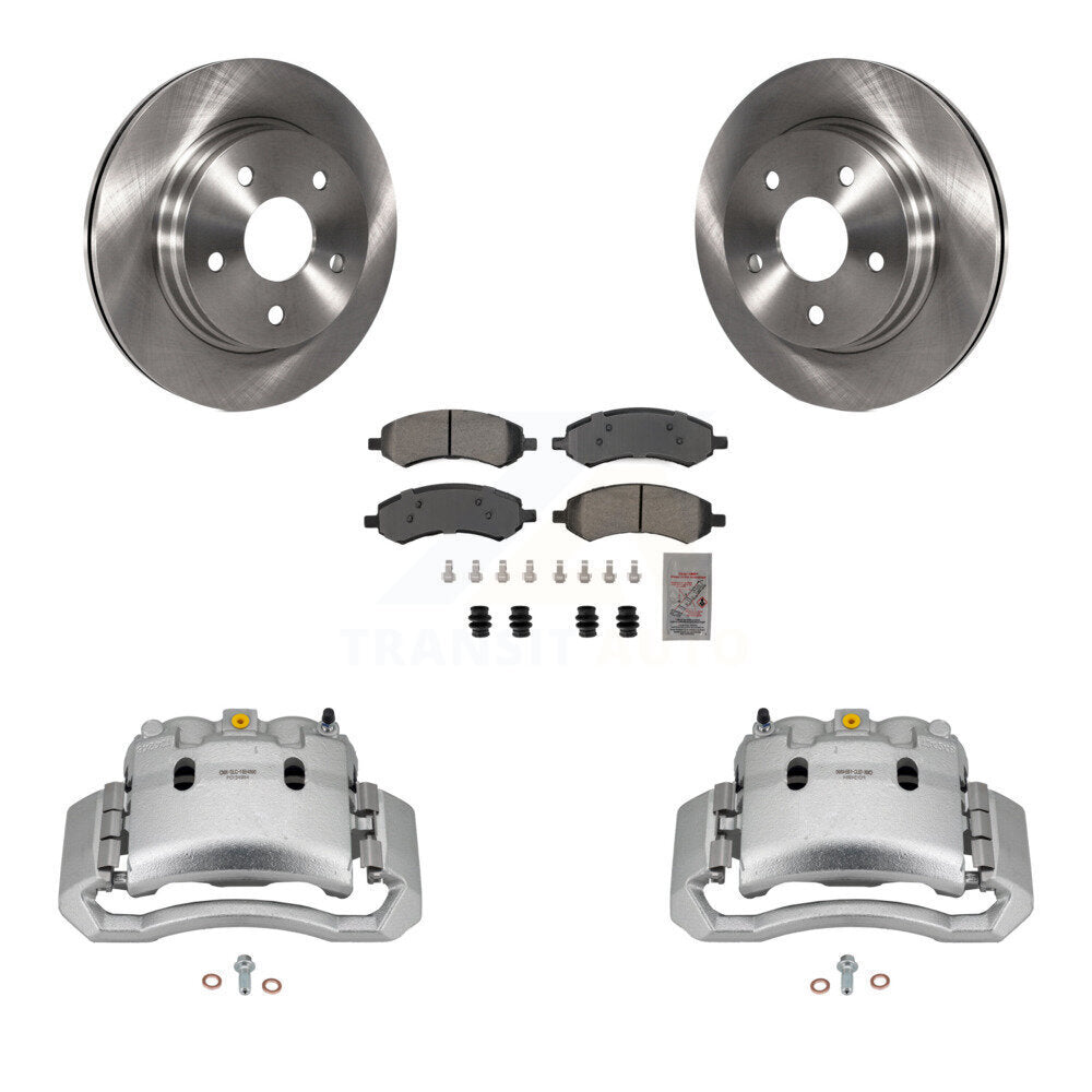 [Avant] Disque et plaquette de frein pour 06 Dodge Ram 1500 With 5 Lug Wheels KC8-100345N