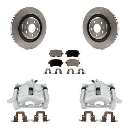 [Arrière] Disque et plaquette de frein pour Audi A4 Quattro KC8-100345T