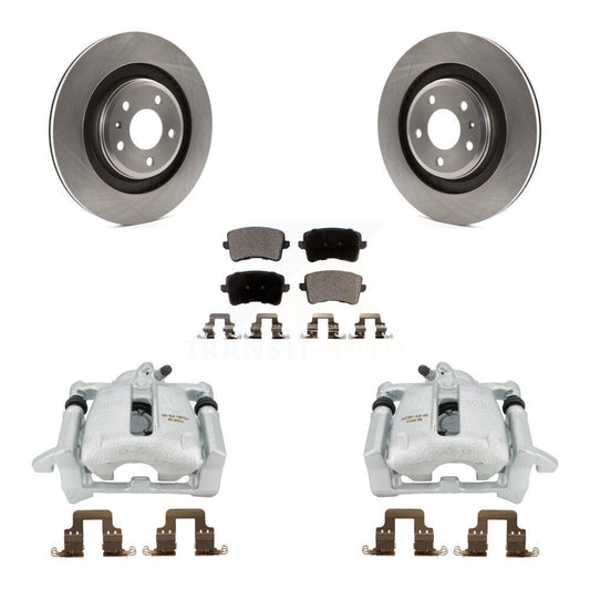 [Arrière] Disque et plaquette de frein pour Audi A4 Quattro KC8-100345T