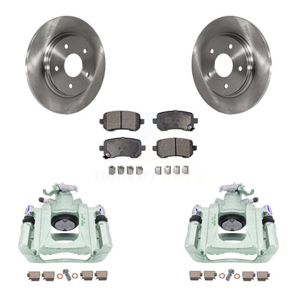 [Arrière] Disque et plaquette de frein pour Dodge Grand Caravan Chrysler Town & Country KC8-100346T