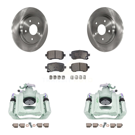 [Arrière] Disque et plaquette de frein pour Dodge Grand Caravan Chrysler Town & Country KC8-100346T