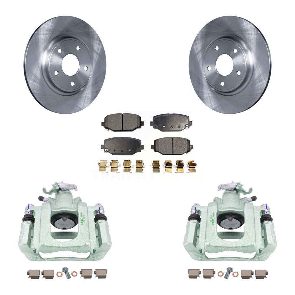 [Arrière] Disque et plaquette de frein pour 2012 Ram C/V With Dual Piston Front KC8-100347T