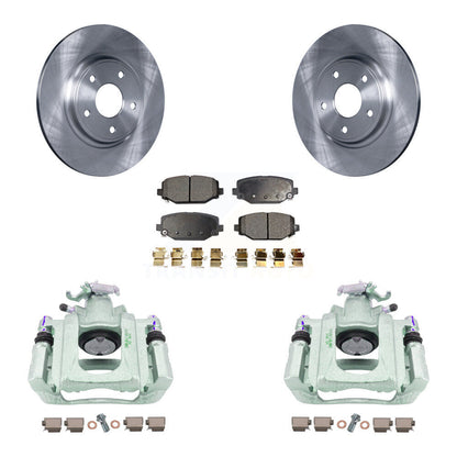 [Arrière] Disque et plaquette de frein pour 2012 Ram C/V With Dual Piston Front KC8-100347T