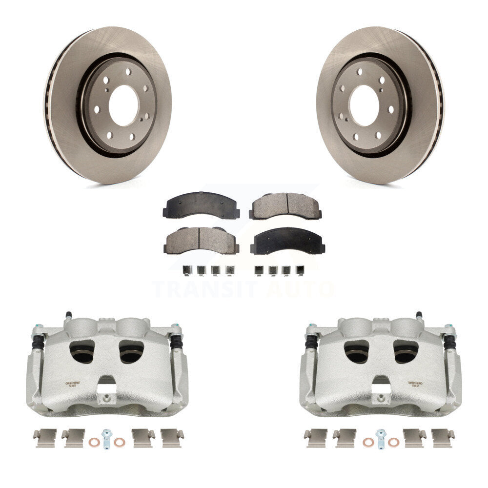 [Avant] Disque et plaquette de frein pour 12-14 Ford F-150 With 7 Lug Wheels KC8-100349P
